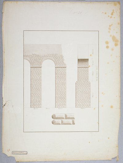 Aqueduct at Carthage by James Bruce